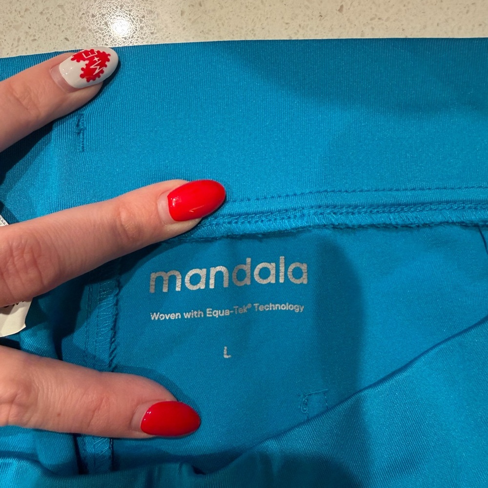 Mandala Women's Blue Scrub Joggers